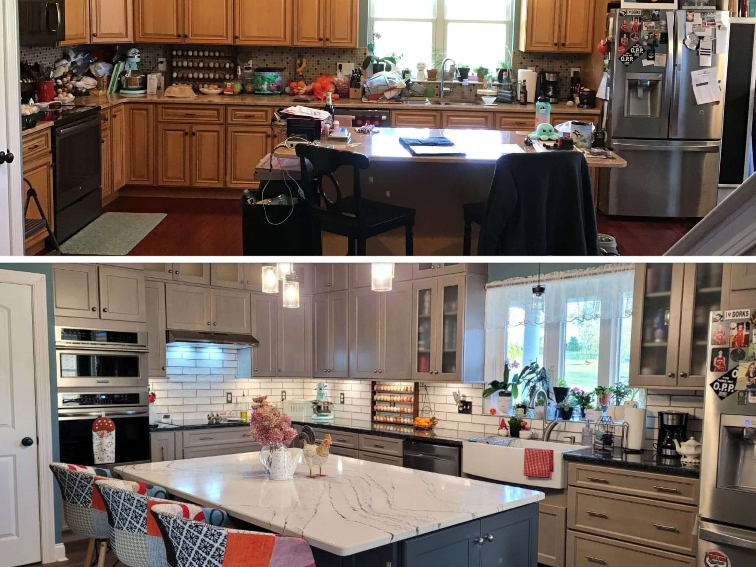 Traci Kitchen Remodel Before and After